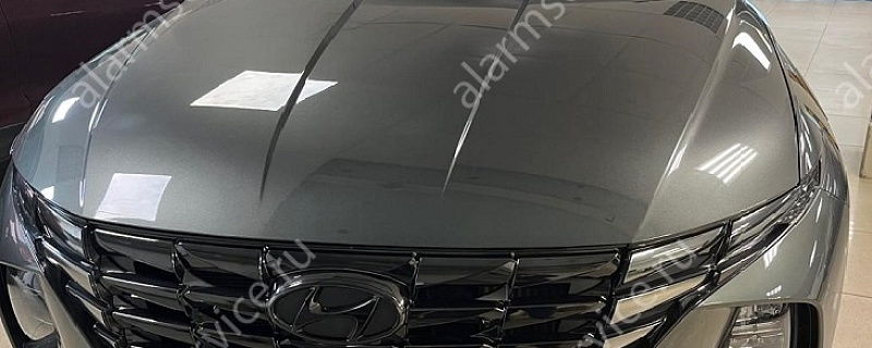 Установка сигнализации на Hyundai Tucson L
